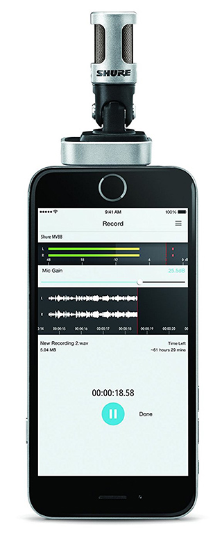 SHURE MOTIV MV88
