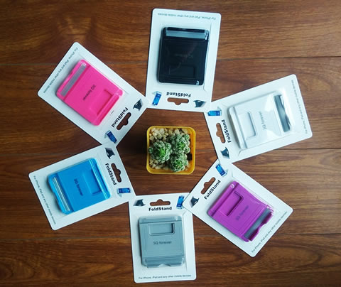 3Q Forever スマホ・ タブレット用折りたたみ薄型スタンド
