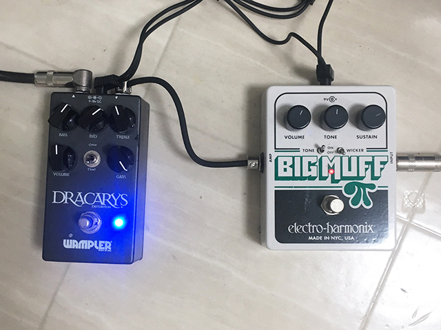 エレハモ Big Muff Pi with Tone Wicker Wampler Dracarys Distortion