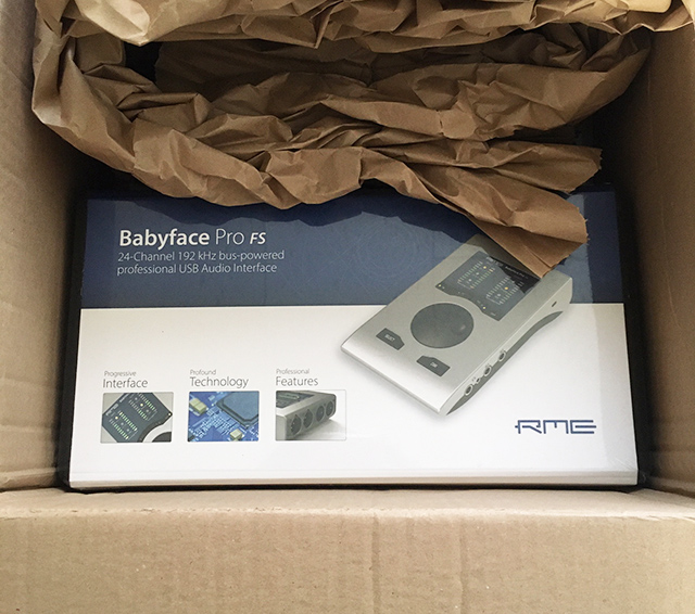 RME Babyface Pro FS unboxing