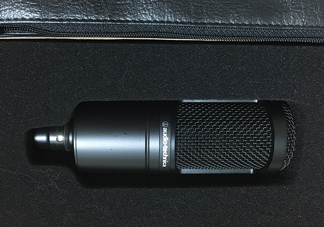 audio-technica AT2020 rec