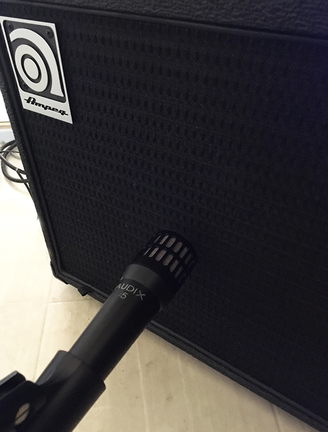 AUDIX i5 bass rec